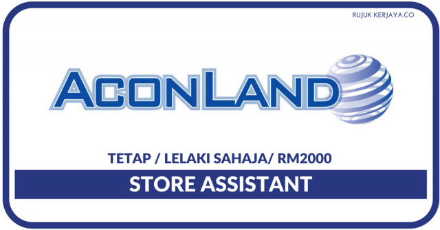 Aconland ~ Store Assistant Lelaki Sahaja