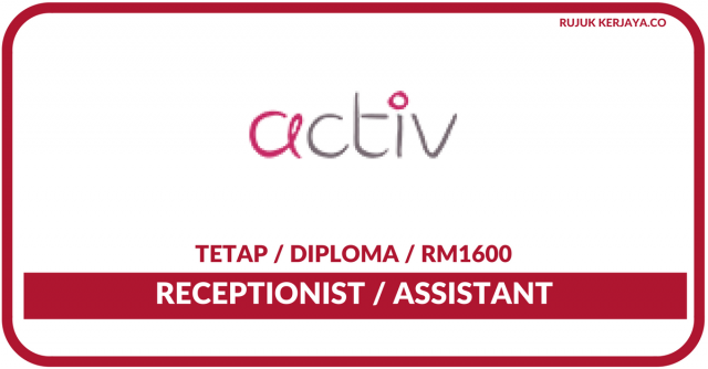 Activ Studio  ~ Receptionist