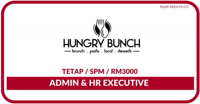 Hungry Bunch ~ Admin & HR Executive
