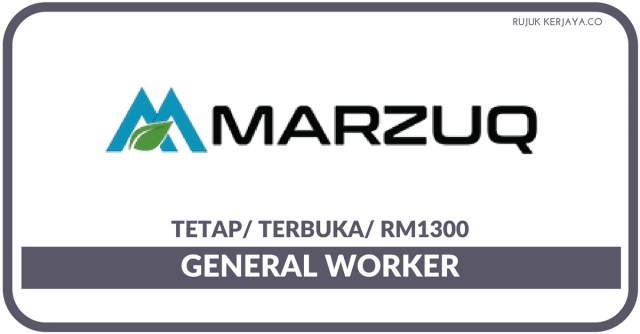 Marzuq Bayu ~ General Worker