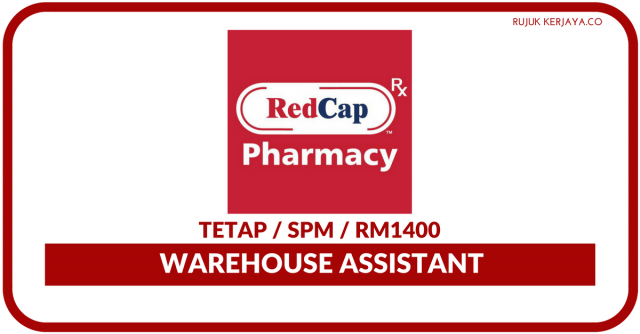 RedCap Pharmacy ~ Warehouse Assistant