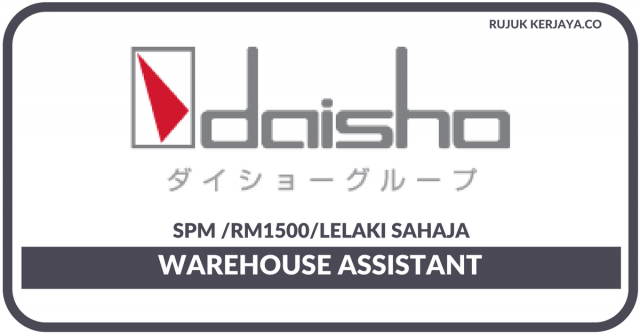 Daisho Food ~ Warehouse Assistant