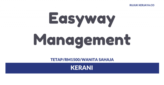 Kerani Di Easyway Management