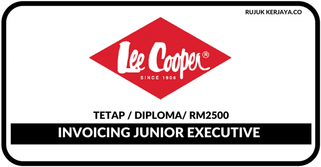 Lee Cooper ~ Invoicing Junior Executive