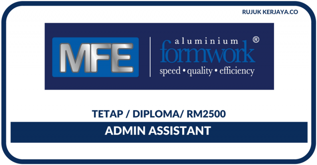 MFE Formwork Technology ~ Admin Assistant