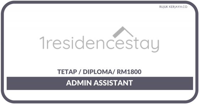 Admin Assistant Di One Residence Stay