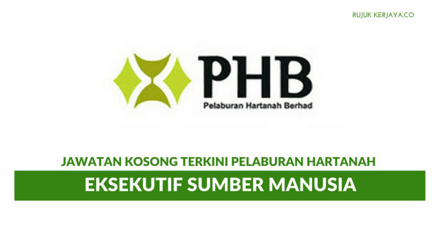 Pelaburan Hartanah Berhad ~ Eksekutif Sumber Manusia