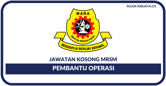 Pembantu Operasi Maktab Rendah Sains Mara
