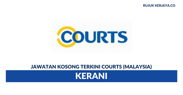 Kerani Courts ~ Minima SPM/Gaji RM1200