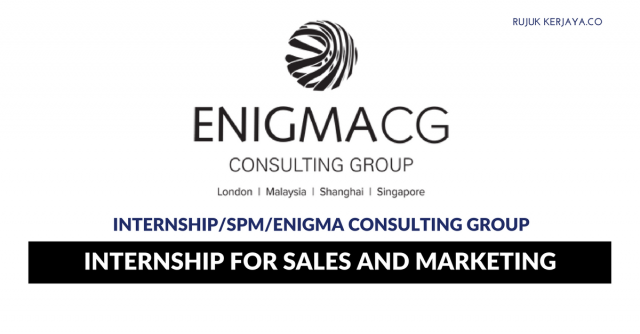 Enigma Consulting Group ~ Internship for Sales and Marketing