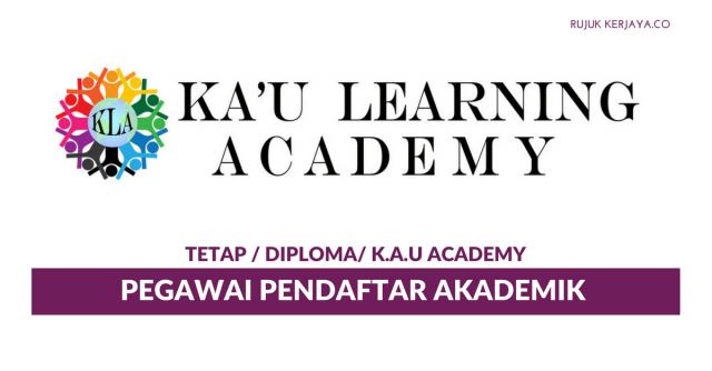 K.A.U Academy ~ Pegawai Pendaftar Akademik