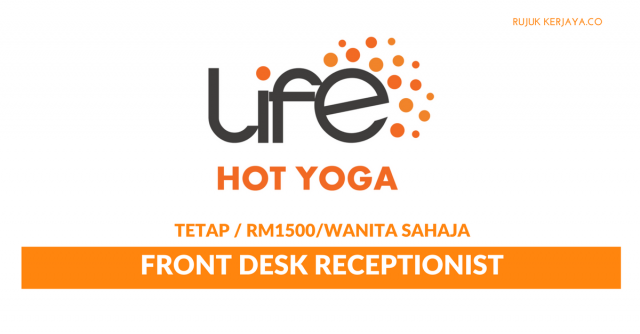 Life YCC ~ Front Desk Receptionist