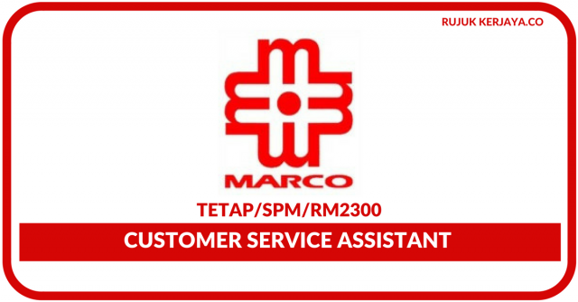 Marco Corporation ~ Customer Service Assistant