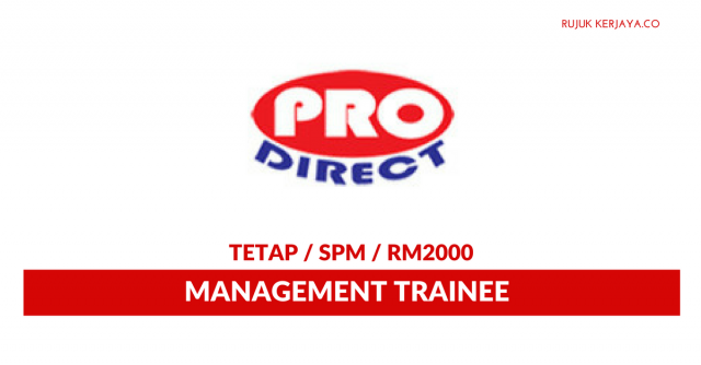 Pro Direct ~ Management Trainee