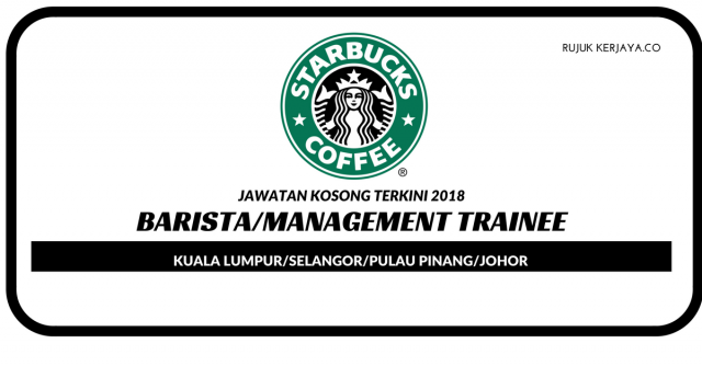 Starbucks Coffee ~ Minima SPM / Gaji Rm1300++