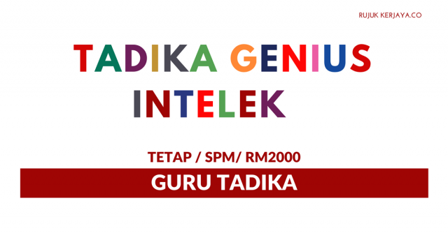 Tadika Genius Intelek ~ Guru Tadika