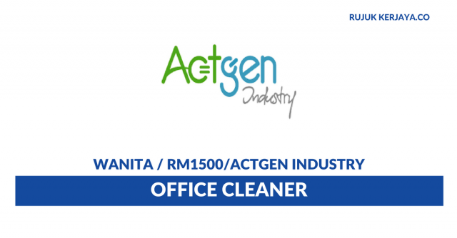 Actgen Industry ~ Office Cleaner