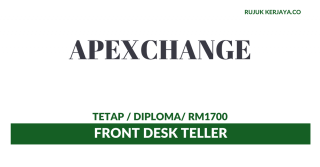 Apexchange ~ Front Desk Teller