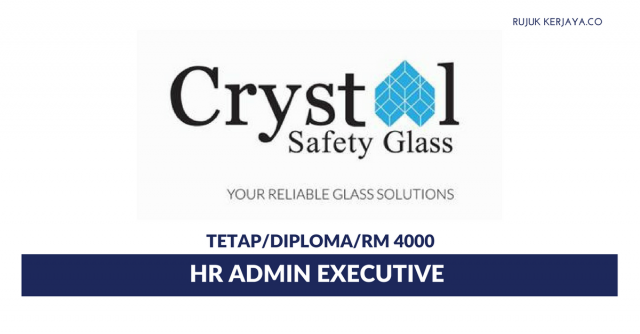 Crystal Safety Glass ~ HR Admin Executive