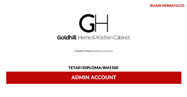 Goldhill Home & Kitchen Cabinet ~ Admin Account
