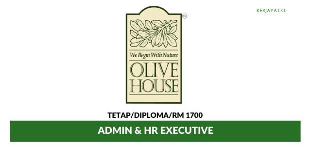 MA Olive House ~ Admin & HR Executive