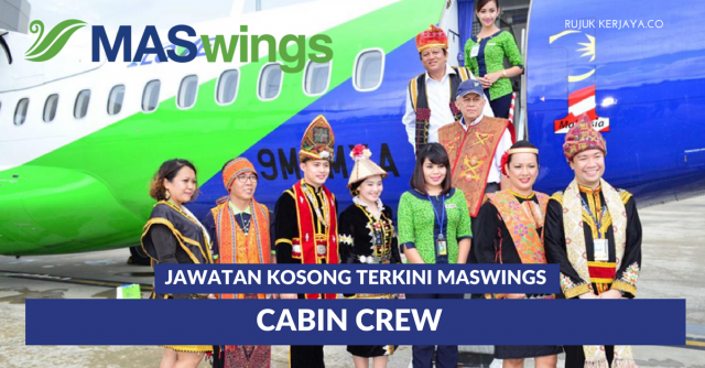 Permohonan Jawatan Cabin Crew MasWings Dibuka Sepanjang Tahun