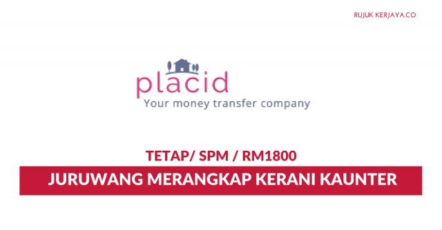 Placid Express ~ Juruwang Merangkap Kerani Kaunter