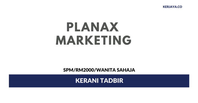 Planax Marketing  ~ Kerani Tadbir