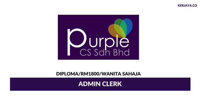 Purple CS ~ Admin Clerk