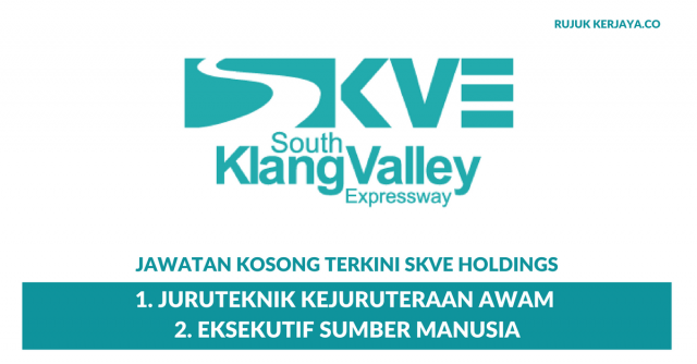 SKVE Holdings ~ Eksekutif Sumber Manusia