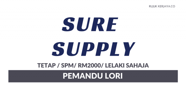 Sure Supply ~ Pemandu Lori
