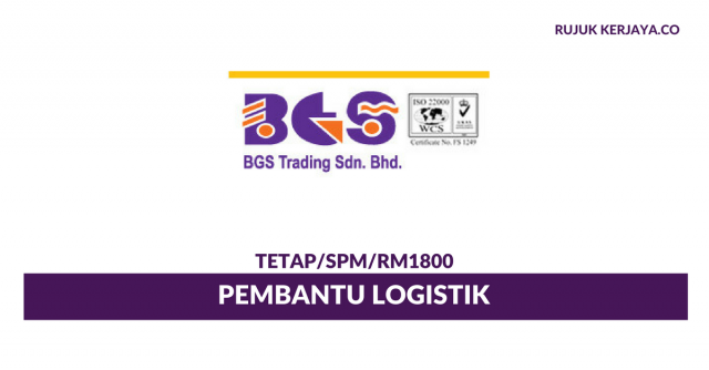 BGS Trading ~ Pembantu Logistik