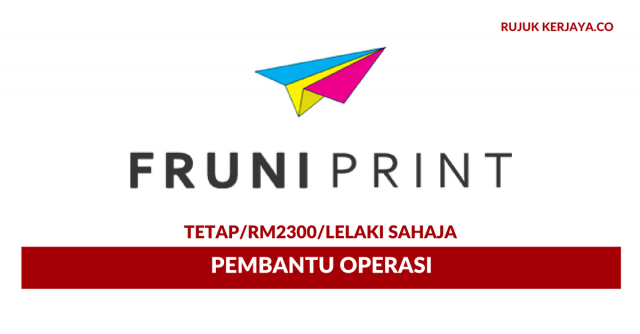 Fruni Print  ~ Pembantu Operasi