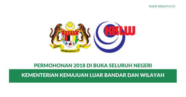 Permohonan Jawatan Kosong Kementerian Kemajuan Luar Bandar dan Wilayah di Buka ~ Kekosongan di Semenanjung, Sabah & Sarawak
