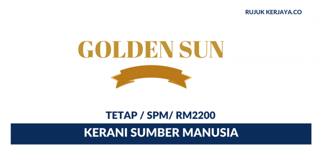 Kelab Golden Sun ~ Kerani Sumber Manusia