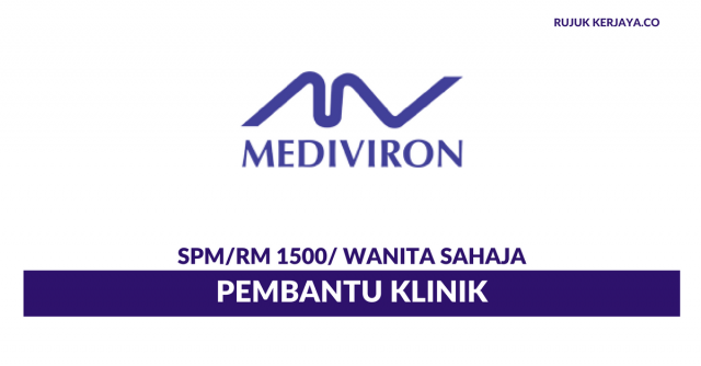 Klinik Mediviron ~ Pembantu Klinik