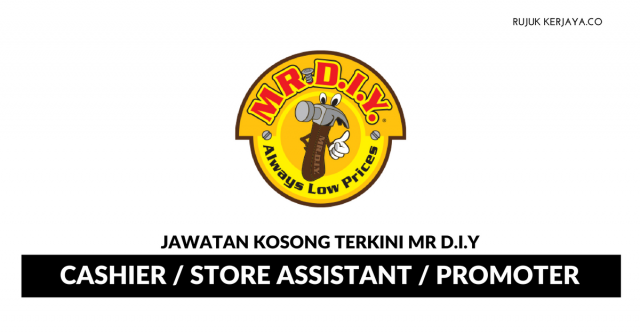 Mr. D.I.Y. Trading ~ Cashier / Store Assistant / Promoter