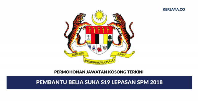 Permohonan Pembantu Belia Sukan S19 Lepasan SPM di Buka Seluruh Negeri