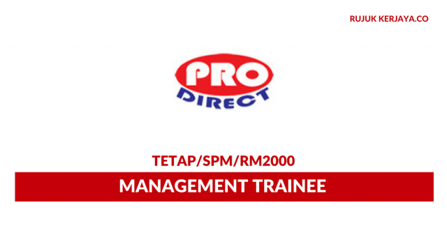 Pro Direct ~ Management Trainee