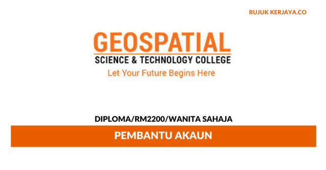Geospatial Sciences ~ Pembantu Akaun