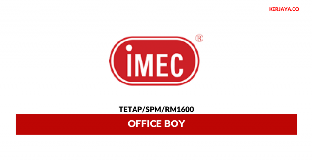 IMEC ~ Office Boy