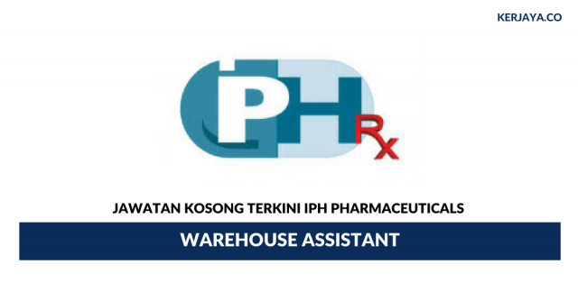 IPH Pharmaceuticals ~ Warehouse Assistant