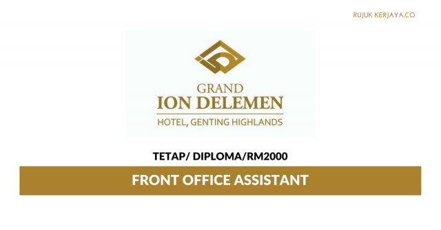 Ion Delemen Hospitality ~ Front Office Assistant
