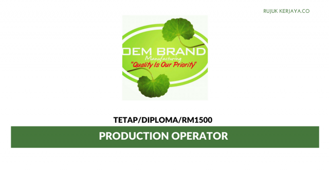 Oem Brand ~ Production Operator