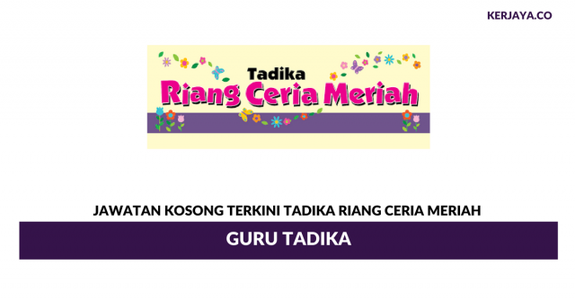 Tadika Riang Ceria Meriah ~ Guru Tadika