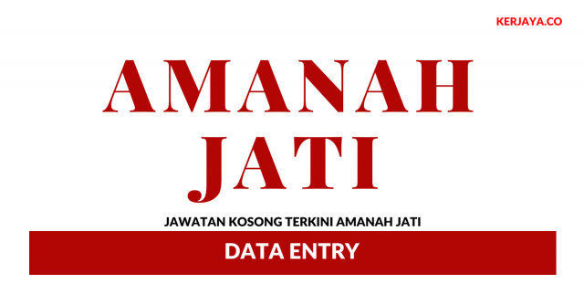 Amanah Jati ~ Data Entry