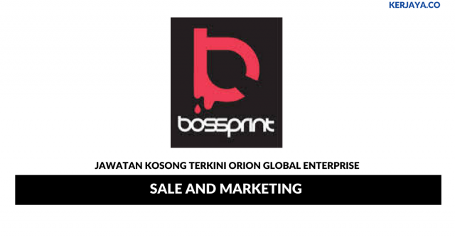Orion Global Enterprise ~ Sale And Marketing