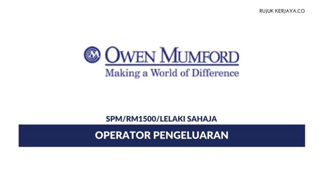 Owen Mumford ~Operator Pengeluaran