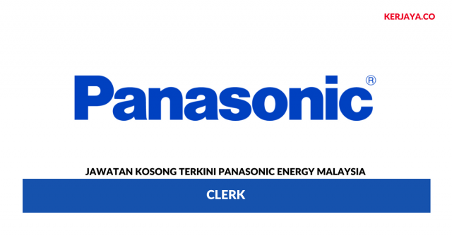 Panasonic Energy Malaysia ~ Clerk