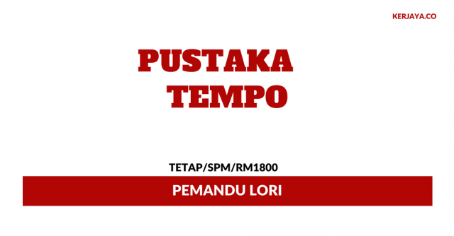 Pustaka Tempo ~ Pemandu Lori